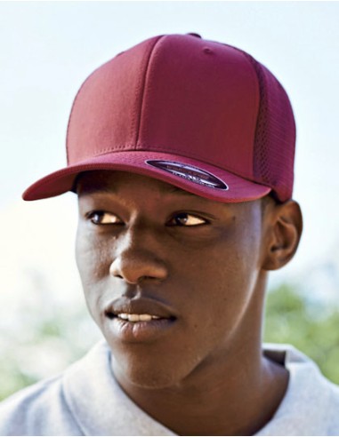 FLE-6533-Flexfit Tactel Mesh Cap
